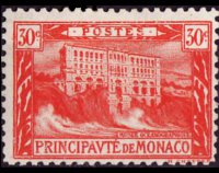 Monaco 1922 - serie Vedute: 30 c