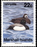 Isole Marshall 1990 - serie Uccelli: 22 c