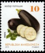 Macedonia 2013 - set Vegetables: 10 d