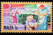 Malta 1981 - serie Cultura e attività: 1 c