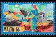 Malta 1981 - serie Cultura e attività: 6 c
