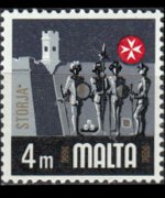 Malta 1973 - serie Cultura e attività: 4 m