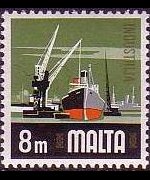 Malta 1973 - serie Cultura e attività: 8 m