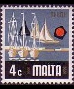 Malta 1973 - serie Cultura e attività: 4 c