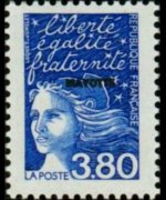 Mayotte 1997 - serie Marianna di Luquet: 3,80 fr