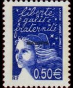 Mayotte 2002 - serie Marianna di Luquet: 0,50 €