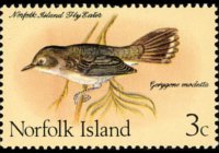 Norfolk Island 1970 - set Birds: 3 c