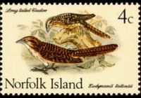 Norfolk Island 1970 - set Birds: 4 c