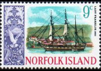 Norfolk Island 1967 - set Ships: 9 c