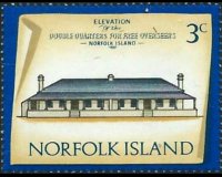 Norfolk Island 1973 - set Buildings: 3 c