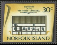 Norfolk Island 1973 - set Buildings: 30 c