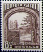 Norfolk Island 1953 - set Views: 8½ p