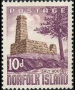 Norfolk Island 1953 - set Views: 10 p