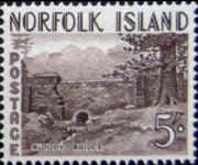 Norfolk Island 1953 - set Views: 5 sh