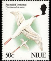 Niue 1992 - serie Uccelli: 50 c