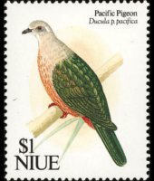 Niue 1992 - serie Uccelli: 1 $