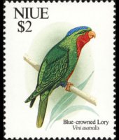 Niue 1992 - serie Uccelli: 2 $