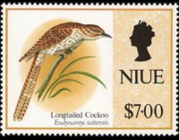 Niue 1992 - serie Uccelli: 7 $