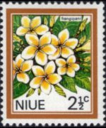 Niue 1969 - serie Fiori: 2½ c