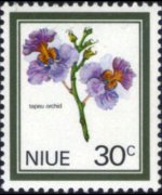 Niue 1969 - set Flowers: 30 c