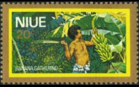 Niue 1979 - serie Attività locali: 20 c