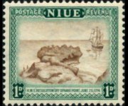 Niue 1950 - set Local motives: 1 p