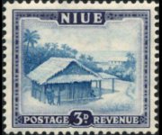 Niue 1950 - serie Scene locali: 3 p