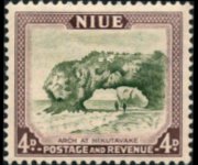 Niue 1950 - serie Scene locali: 4 p