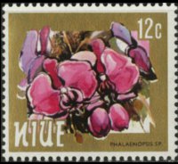 Niue 1984 - serie Fiori: 12 c
