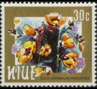 Niue 1984 - set Flowers: 30 c
