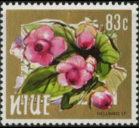 Niue 1984 - set Flowers: 83 c