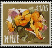 Niue 1984 - serie Fiori: 1,05 $