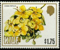 Niue 1984 - serie Fiori: 1,75 $