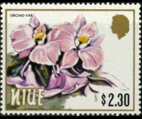 Niue 1984 - serie Fiori: 2,30 $