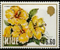 Niue 1984 - set Flowers: 6,60 $