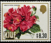 Niue 1984 - serie Fiori: 8,30 $