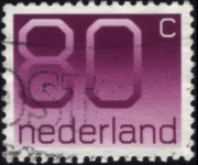 Netherlands 1976 - set Numeral: 80 c