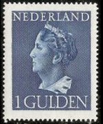 Netherlands 1940 - set Queen Wilhelmina: 1 g