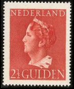 Olanda 1940 - serie Regina Guglielmina: 2½ g