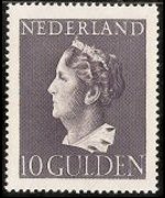 Olanda 1940 - serie Regina Guglielmina: 10 g