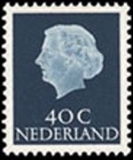 Netherlands 1953 - set Queen Juliana: 40 c