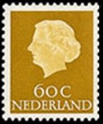 Netherlands 1953 - set Queen Juliana: 60 c