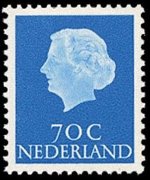 Netherlands 1953 - set Queen Juliana: 70 c