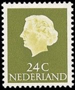 Netherlands 1953 - set Queen Juliana: 24 c