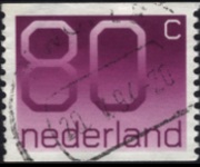 Netherlands 1976 - set Numeral: 80 c