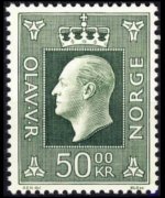 Norvegia 1969 - serie Re Olaf V - Alti valori: 50 kr