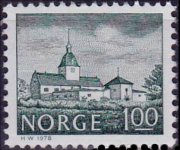 Norvegia 1977 - serie Paesaggi: 1,00 kr