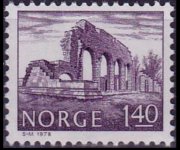 Norway 1977 - set Landscapes: 1,40 kr