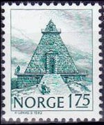 Norvegia 1977 - serie Paesaggi: 1,75 kr