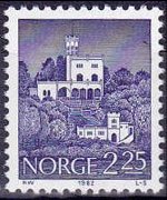 Norway 1977 - set Landscapes: 2,25 kr